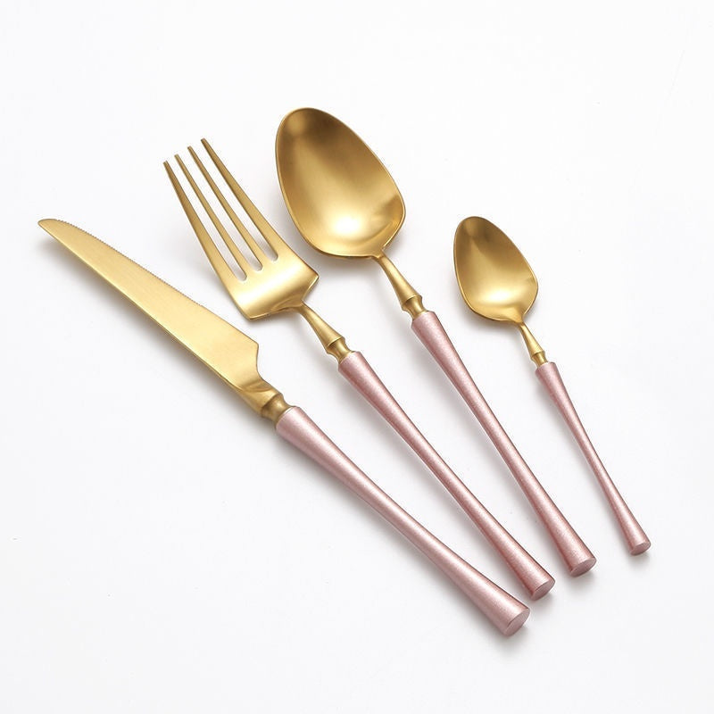 Creative Stainless Steel Waist Steak Knife Fork Spoon Tableware