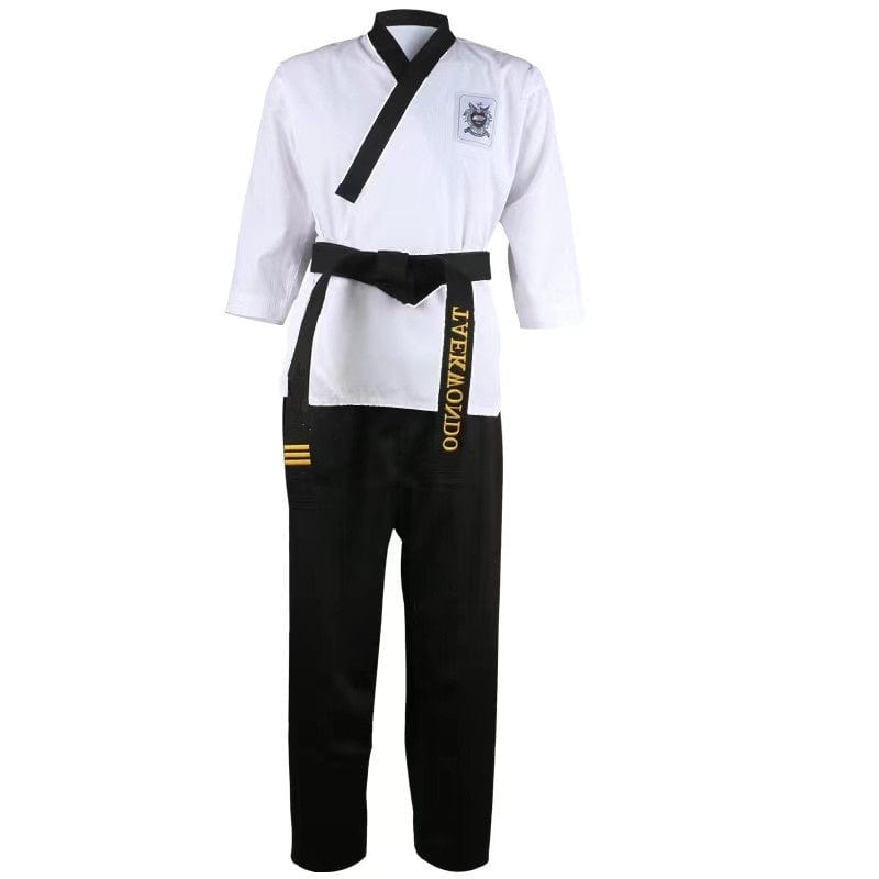 زي TKD للبالغين والأطفال، ملابس تدريب تنافسية للرجال والنساء