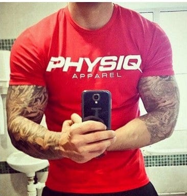Summer Men's Sports Leisure Running Exercise Cotton T-shirt