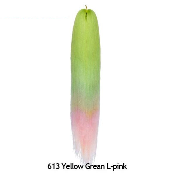 Kani Karen Silk Chemical Fiber Braid Braid Extensed Hair Clock Big Braid