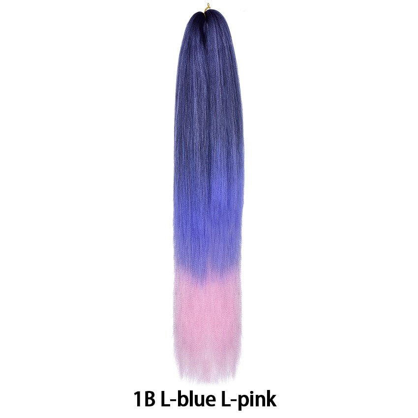 Kani Karen Silk Chemical Fiber Braid Braid Extensed Hair Clock Big Braid