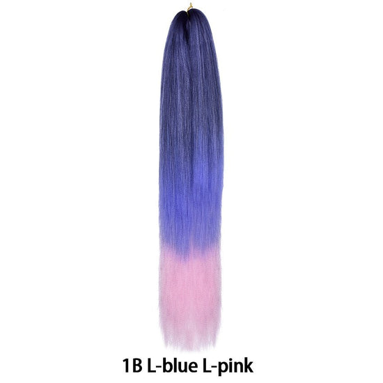 Kani Karen Silk Chemical Fiber Braid Braid Extensed Hair Clock Big Braid