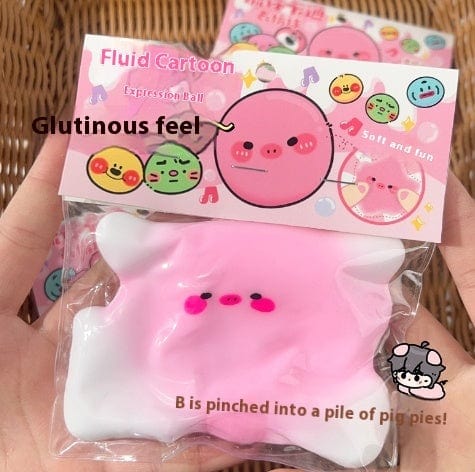 Simulation Plastic Fluid Decompression Toy