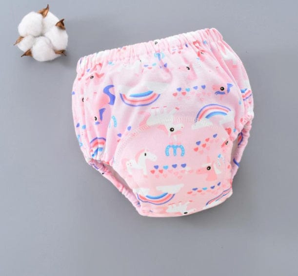 婴儿训练裤可洗6层纱布尿布套