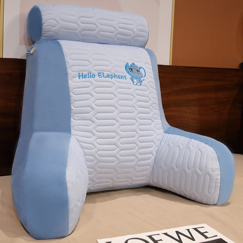 Home Cute Printed Latex Ice Silk Waist Pillow