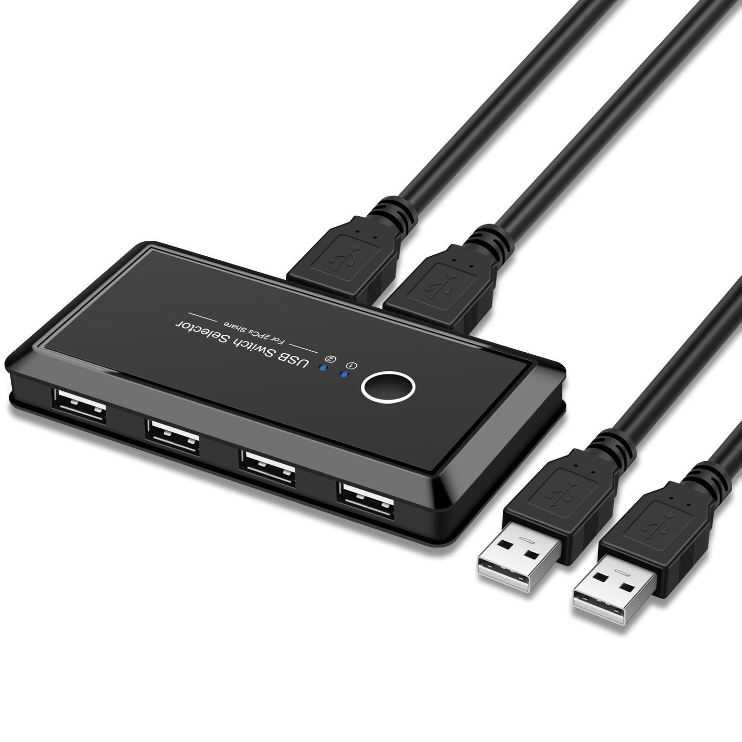 USB多接口二进四出分线器
