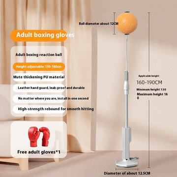 Orange Adult Boxing Gloves