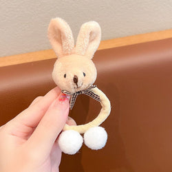 Durable High Elasticity Does Not Hurt Hair Rubber Band Ponytail