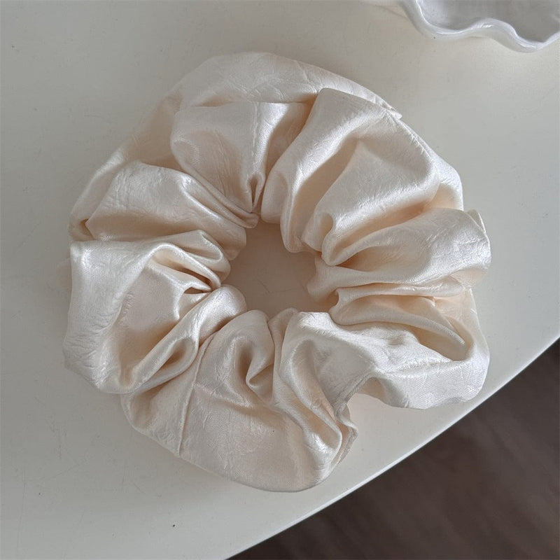 Retro Texture Large Intestine Hair Ring For Women