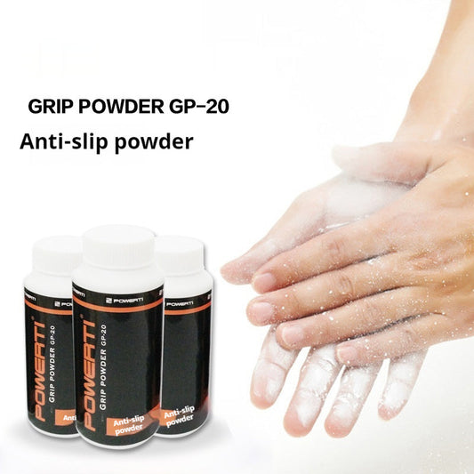 Anti-slip powder for sports and fitness in white magnesium carbonate.