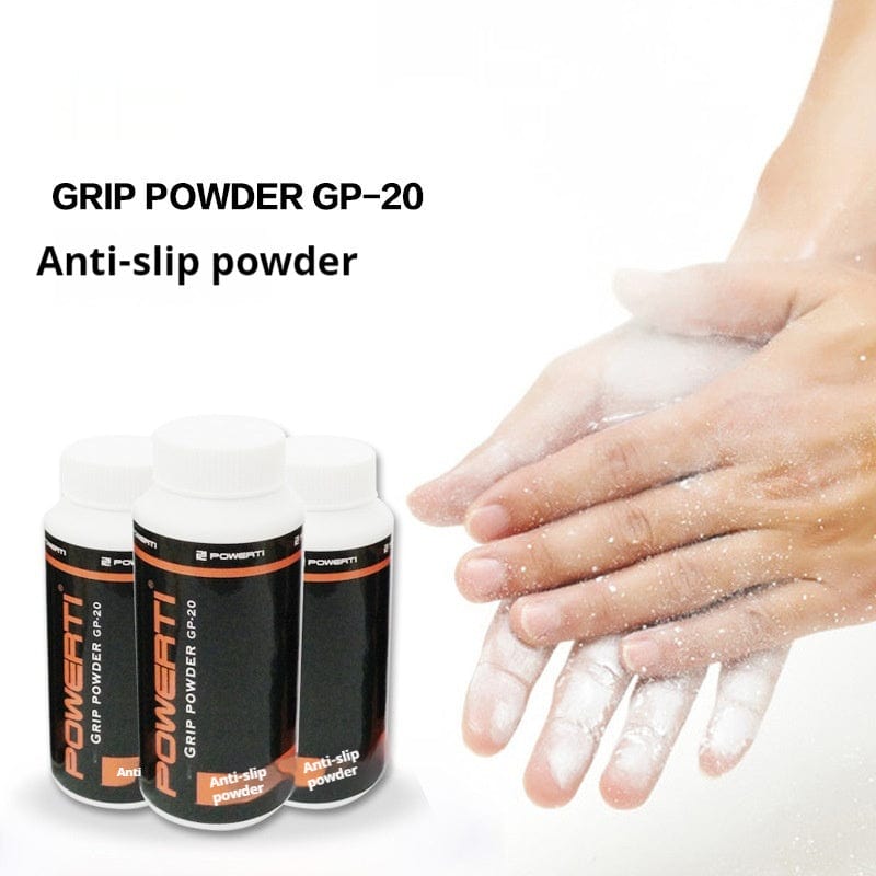 Anti-slip powder for sports and fitness in white magnesium carbonate.