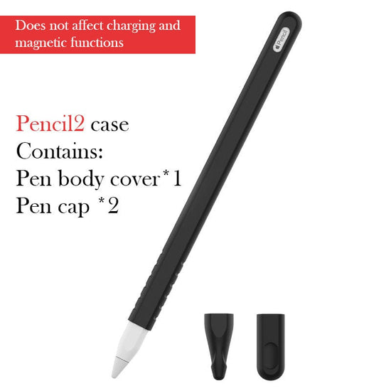 متوافق مع Apple، حافظة قلم iPad Capacitor Pen II من السيليكون