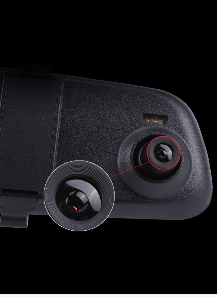 1080P HD Rearview Mirror Driving Recorder