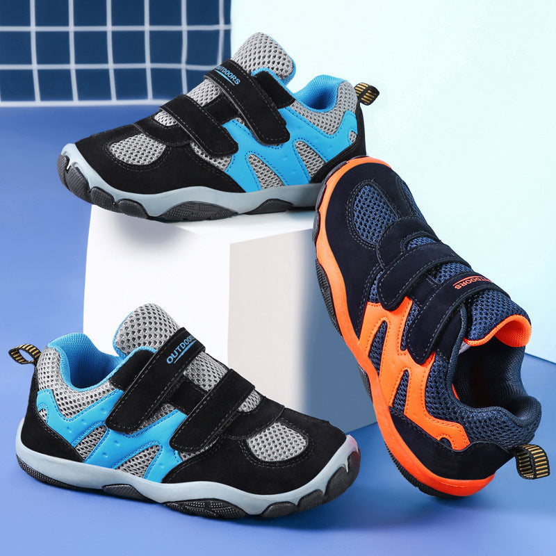 Casual Children's Patchwork Printed Sports Shoes