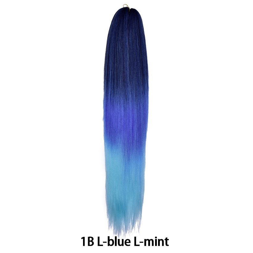 Kani Karen Silk Chemical Fiber Braid Braid Extensed Hair Clock Big Braid