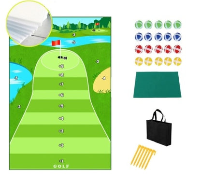 Golf-Trainingsmatte für Schaukel, Eltern-Kind-Spielzeug, Ballspur, Richtungsmatte, Schaukelpfad-Pads, Schaukel-Übungspads