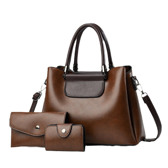 Bag Women's New Autumn And Winter Elegant Mother Bag Handbag Capacity High Sense Women's Bag