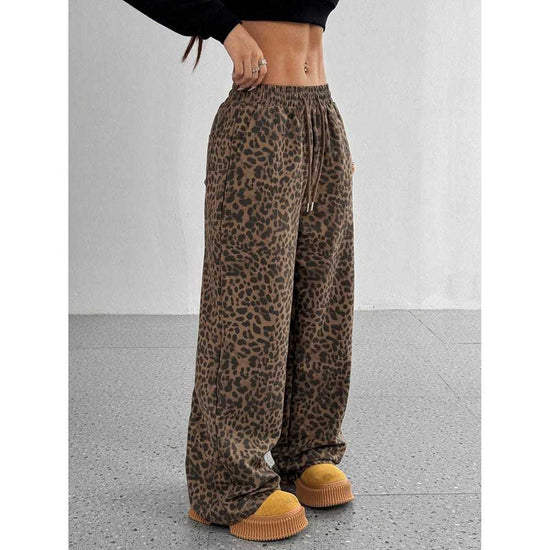 Leopard Print Floral Print