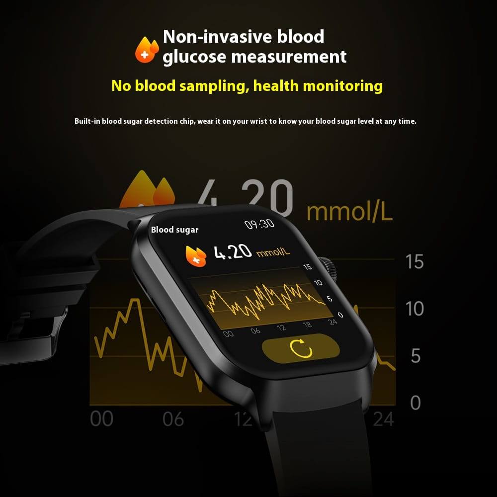 G43 Blood Oxygen Body Temperature Heart Rate Sleep NFC Multi-function Smart Watch