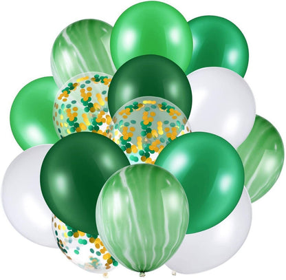 Animal Head Birthday Party Balloon Jungle Set Monstera Theme