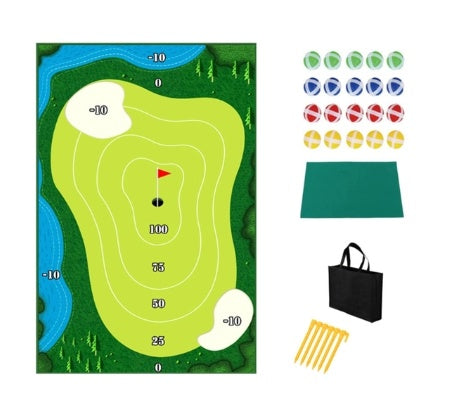 Golf-Trainingsmatte für Schaukel, Eltern-Kind-Spielzeug, Ballspur, Richtungsmatte, Schaukelpfad-Pads, Schaukel-Übungspads