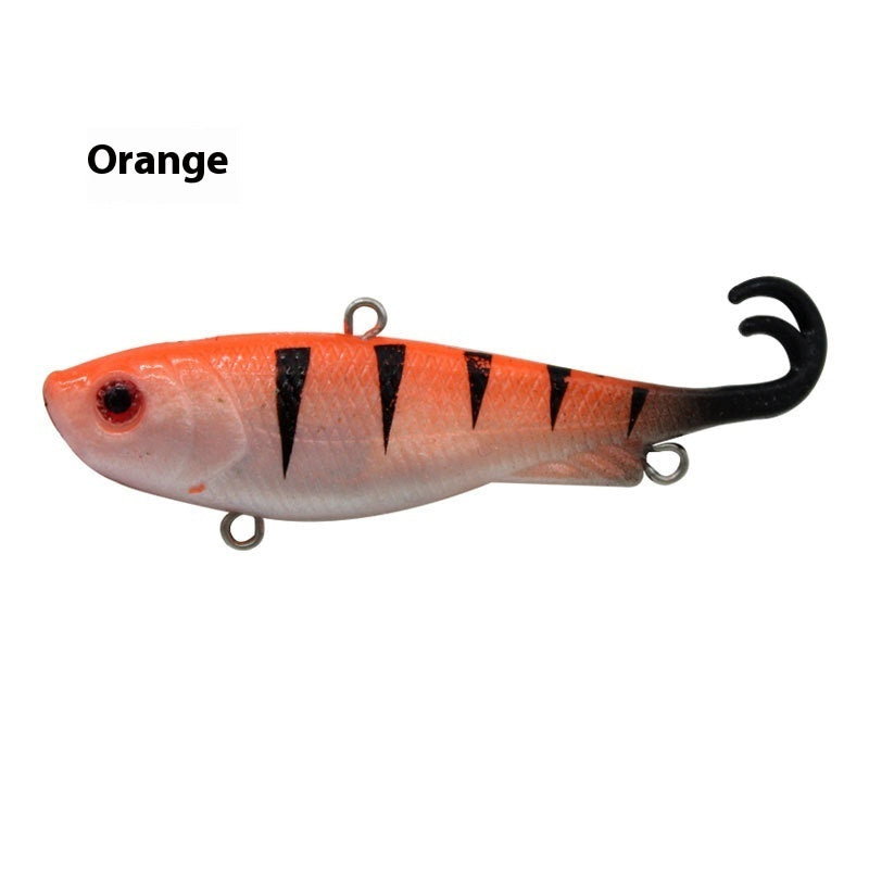 Catfish Rolled Tail Software VIB Plastic False Bait