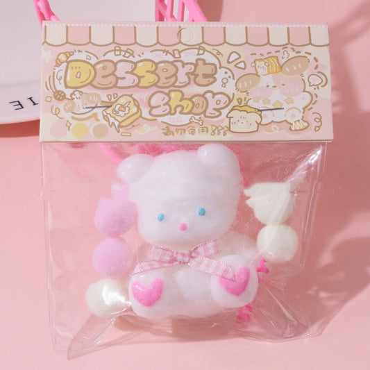 Cute bear love bear squeezing toy for teenagers, decorative packaging.