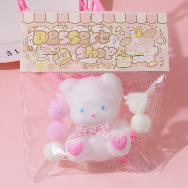Cute bear love bear squeezing toy for teenagers, decorative packaging.
