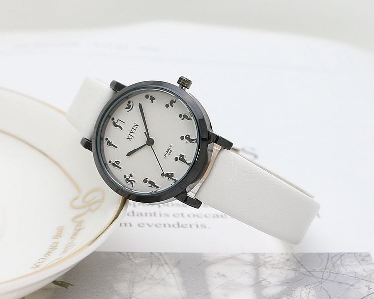 Mori Personality Scale Quartz Watch Fashion Small Kit Men And Women