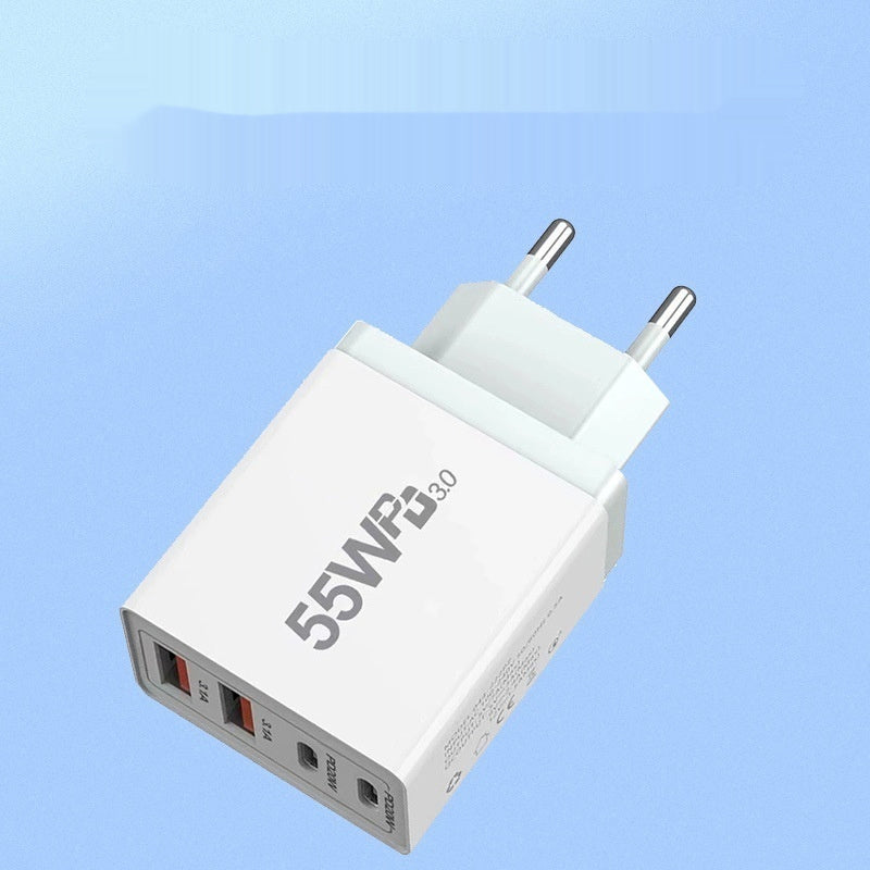 55W Multi-port Usb Mobile Phone Charging Plug