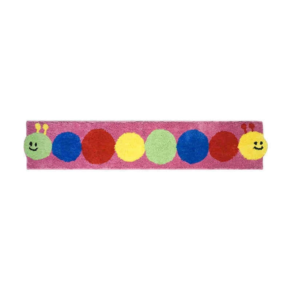 Colorful Cartoon Dopamine Flocking Tufted Combo Carpet Living Room Kids Room Bedroom Bedside Blanket Plush Floor Mats Foot Mats Free To Assemble And Patchwork Favorite Patterns 30x150cm