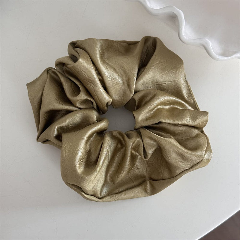 Retro Texture Large Intestine Hair Ring For Women