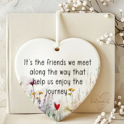 Friendship Decorations Real Friendship Love Ornaments