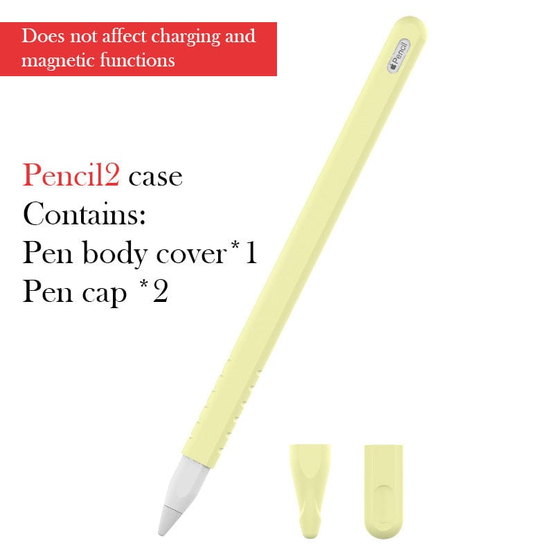 متوافق مع Apple، حافظة قلم iPad Capacitor Pen II من السيليكون