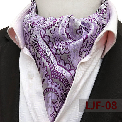 Men's Scarf Jacquard Polyester British