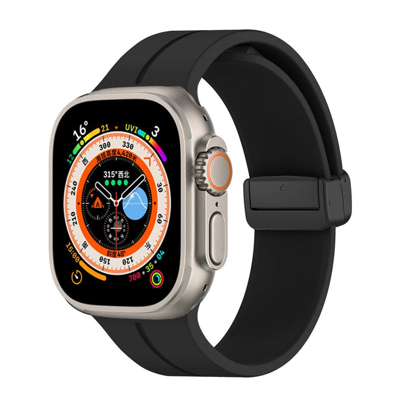 النطاق المغناطيسي السيليكون لمشاهدة Apple Watch