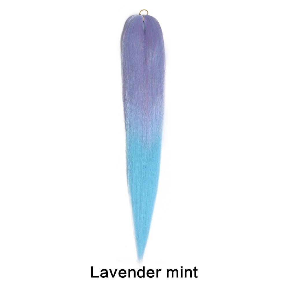Kani Karen Silk Chemical Fiber Braid Braid Extensed Hair Clock Big Braid