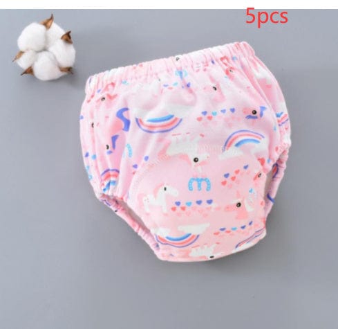 婴儿训练裤可洗6层纱布尿布套