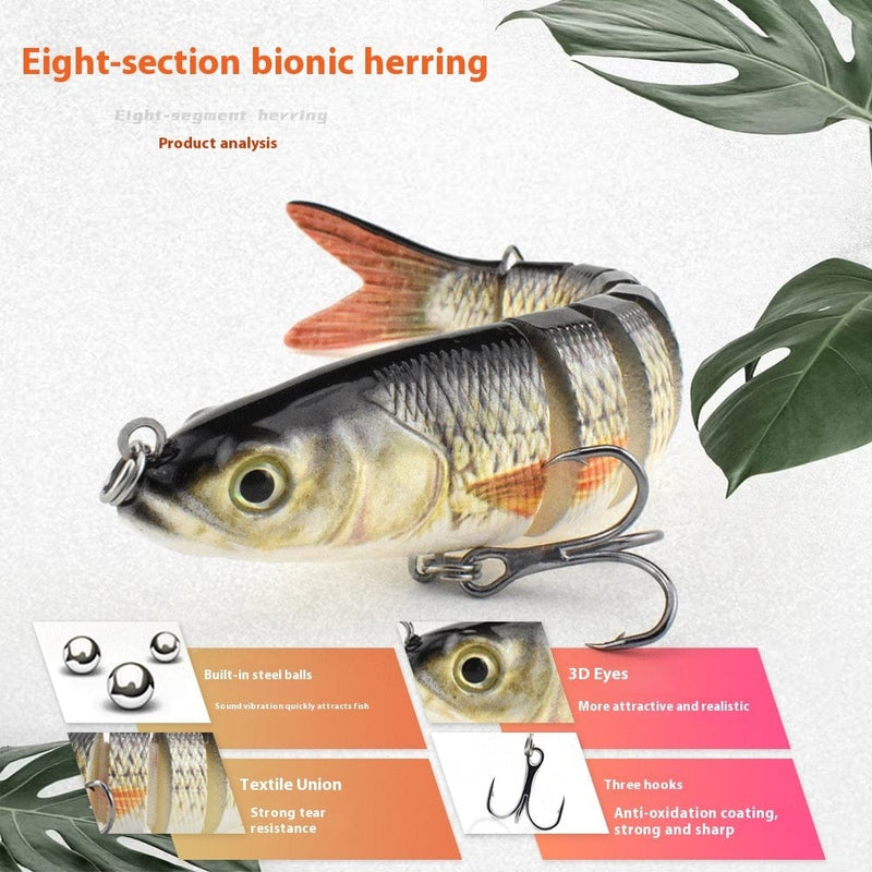 Available Eight Fish Hard Bait 133 Mm203g Bionic Plastic Bait