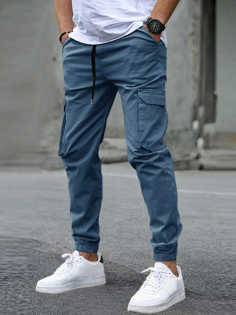 بنطلون رجالي فضفاض من ماركة American Pants للأزياء الراقية