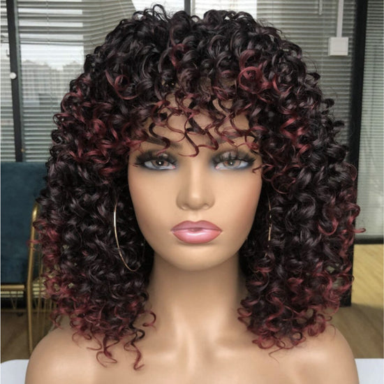 Women's Fashion Fluffy Chemical Fiber High Temperature Silk Head Cover