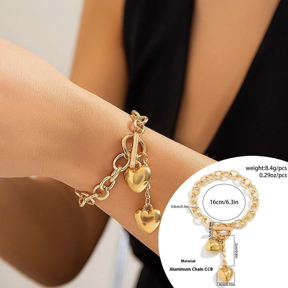 Thick Chain With Shiny Lock