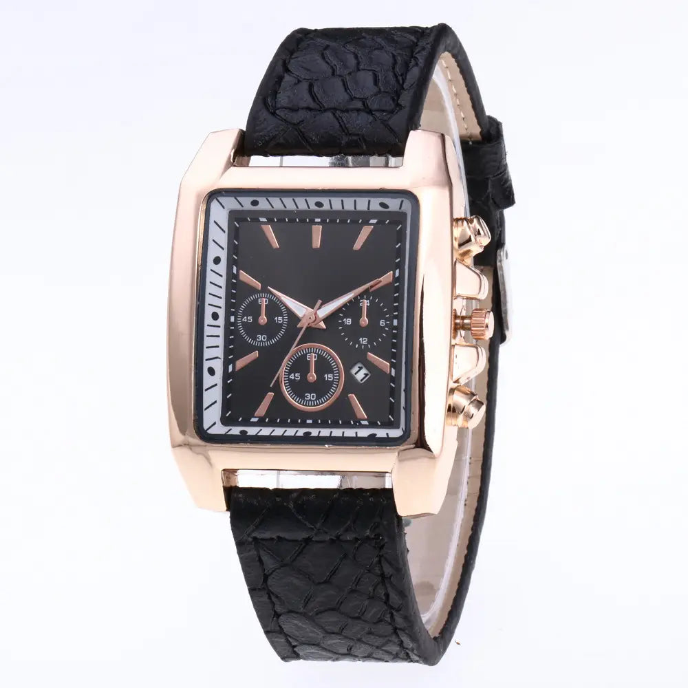 Square Fashion Men’s Watch