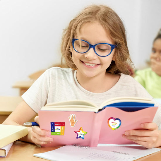 ملصقات تخفيف الضغط، ملصقات إدارة القلق، ملصقات أطراف الأصابع، عناصر حسية
