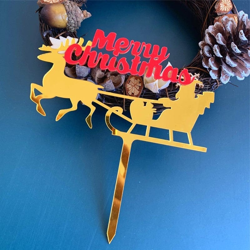 Bake Cake Decorations For Christmas