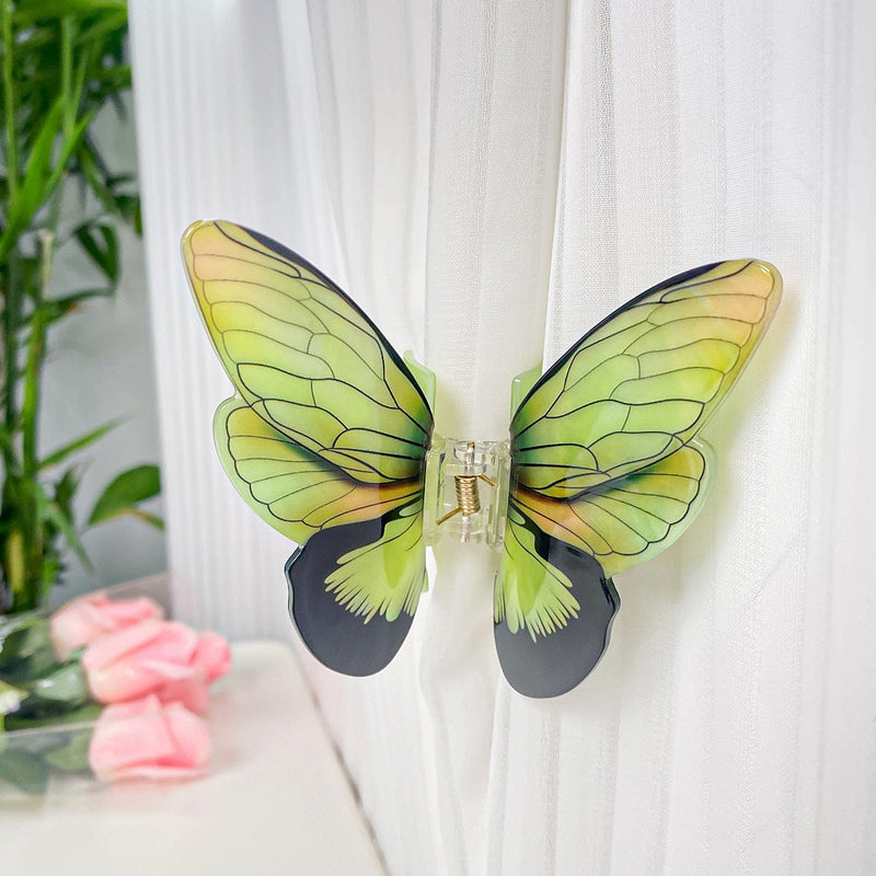 Female High-end Simulation Butterfly Grab Clip