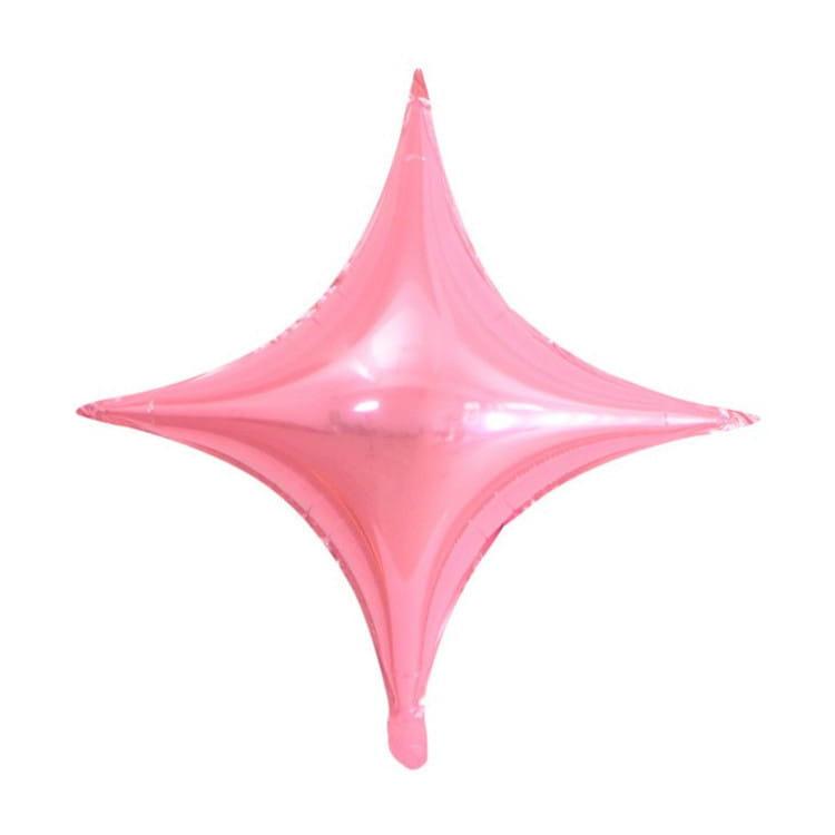 10-inch Small Size Four-angle Star Aluminum Film Balloon