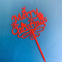 Bake Cake Decorations For Christmas