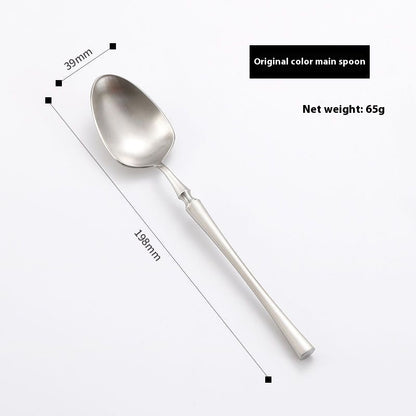 Creative Stainless Steel Waist Steak Knife Fork Spoon Tableware