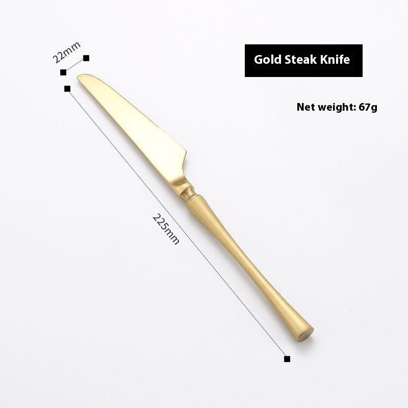 Creative Stainless Steel Waist Steak Knife Fork Spoon Tableware